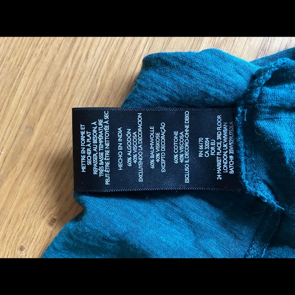 Urban Outfitters Backless Dark Teal Dress - Picture 15 of 15